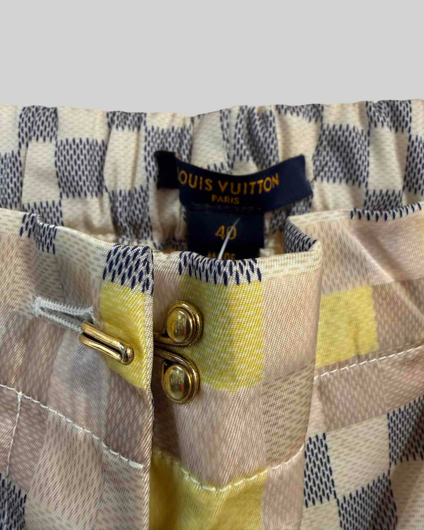 Louis Vuitton Authentic Pixel Damier Jogger Pants