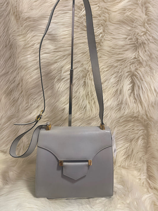 SALVATORE FERRAGAMO LIGHT GRAY VINTAGE SHOULDER BAG P 21 415 8